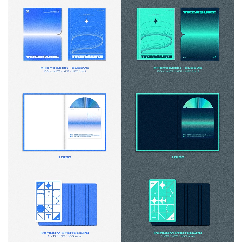 [Photobook version] Treasure 1st Mini Album [The Second Step : Chapter One]