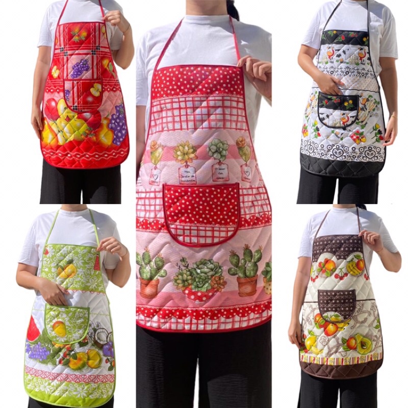 Avental de Cozinha Lavanderia Impermeável com Bolso em Oferta na Shopee