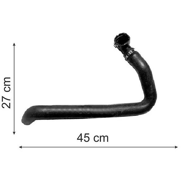 Mangueira Inf. radiador Stilo  Cód. Orig. 51717550
