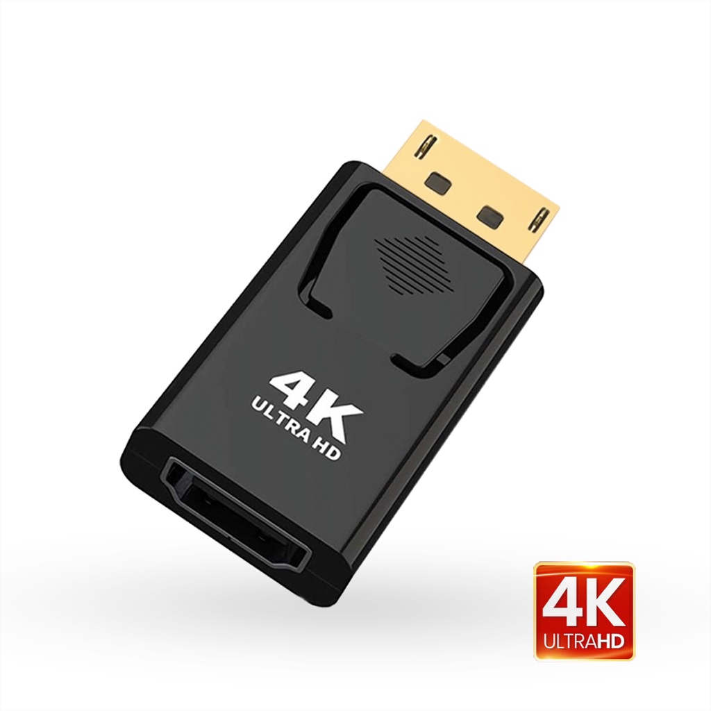 Adaptador Conversor Displayport Macho para Cabo Hdmi Fêmea 4k Full HD para usar na TV - Monitor - Notebook - Computador Envio Rápido