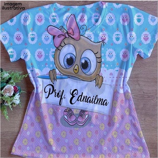 Baby Look Feminina, Profissões Professora Personalizada