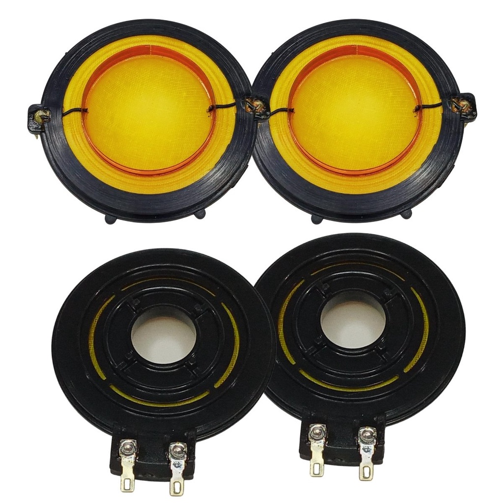 2 Reparos Tweeter St 200 Compatível Com Selenium Jbl e 2 Reparos Corneta Driver D200 Reforçado