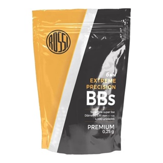 Munição Esfera Bbs Airsoft 4000un 0,25g 6mm - Rossi em Oferta na Shopee