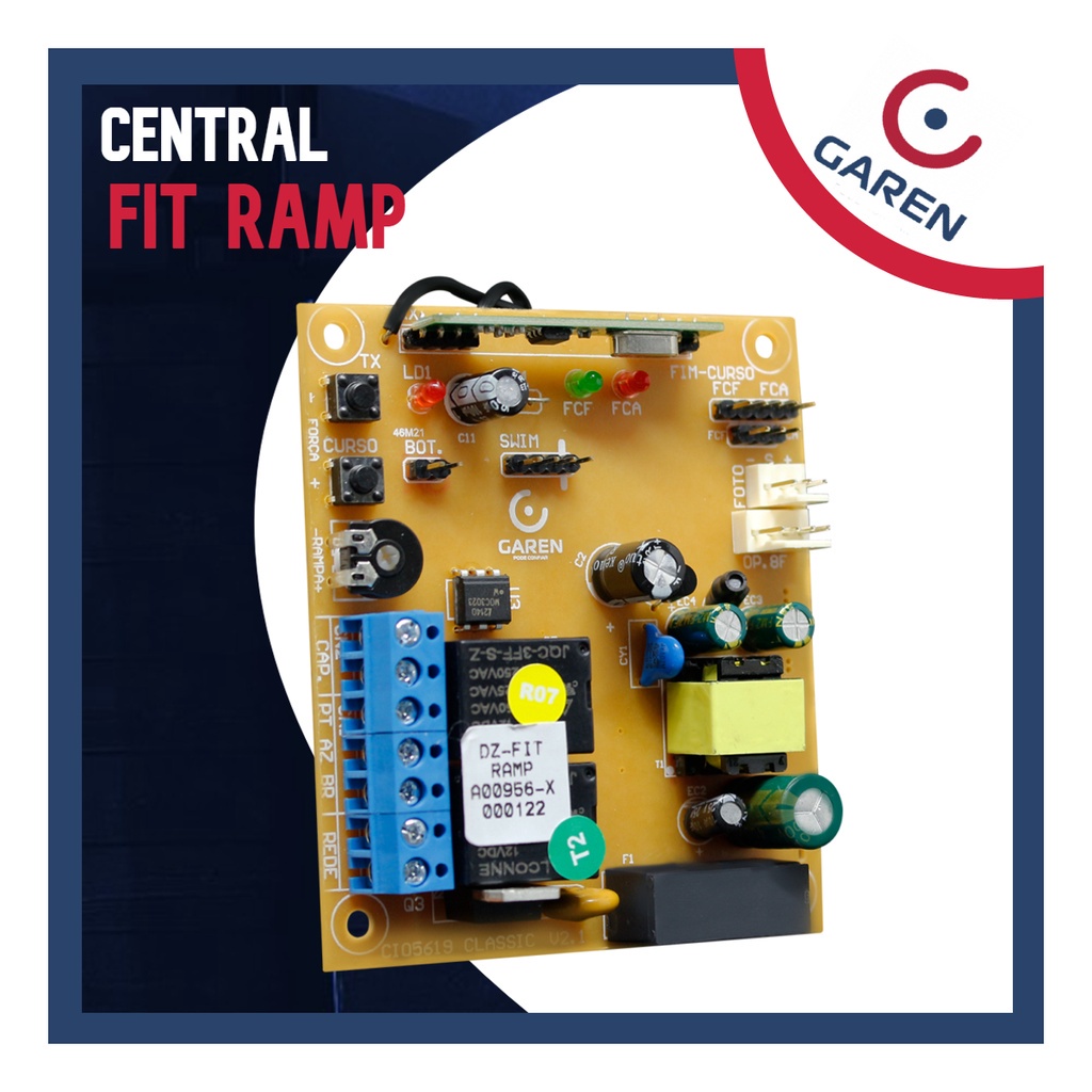 Placa Central De Comando Eletrônica Classic Fit Ramp Garen