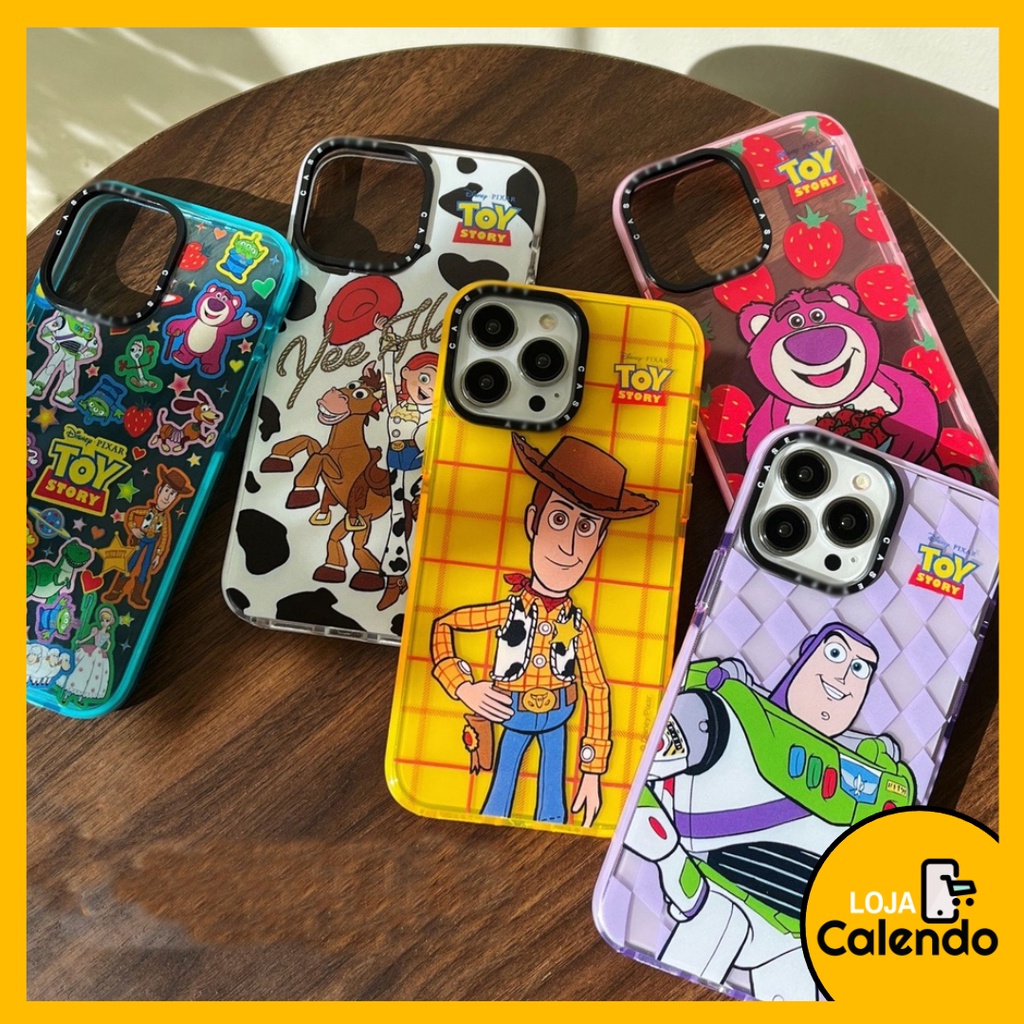 Capa para iPhone 13 Pro Max Oficial da Disney Bonecos Toy Story