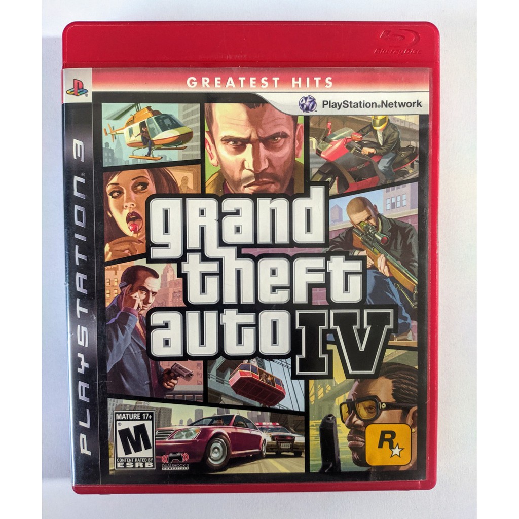 GTA 4 Grand Theft Auto IV Original Mídia Física Ps3 - Envio Imediato em Oferta na Shopee