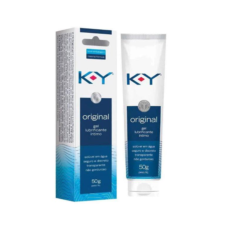 Gel Lubrificante Íntimo a Base de Água - K-Y Original | 50g em Oferta na Shopee