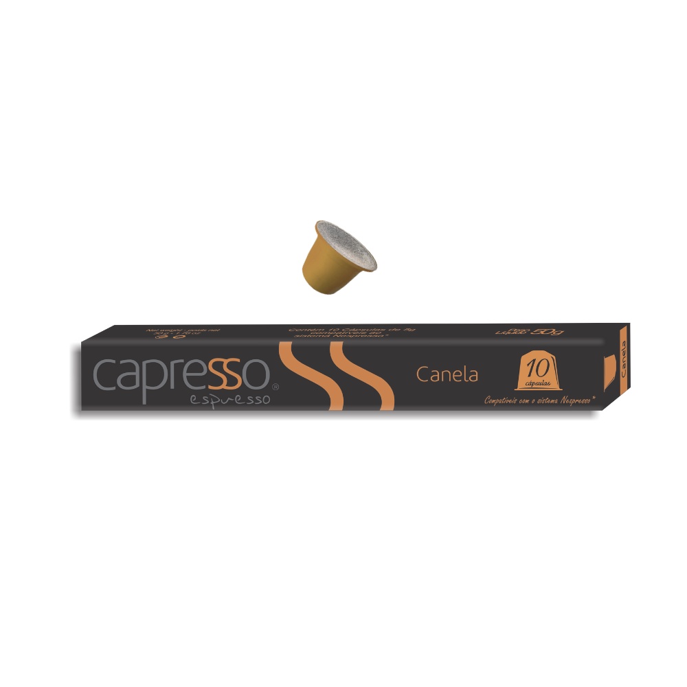 Cápsula Café Nespresso Capresso Canela 10 Unidades — imagem 2 de 2