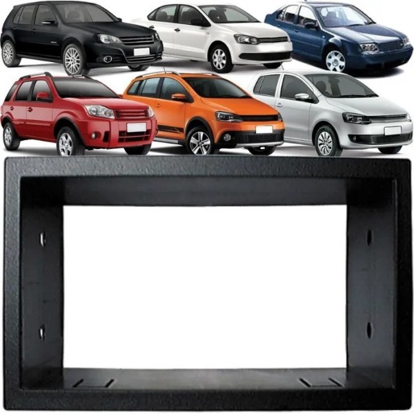 Moldura Dvd 2 Din Golf Fox Crossfox Spacefox Polo Bora em Oferta na Shopee