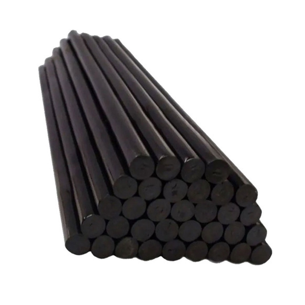 Cola Quente Bastão Silicone Preta Martelinho Artesanato 1 Kg