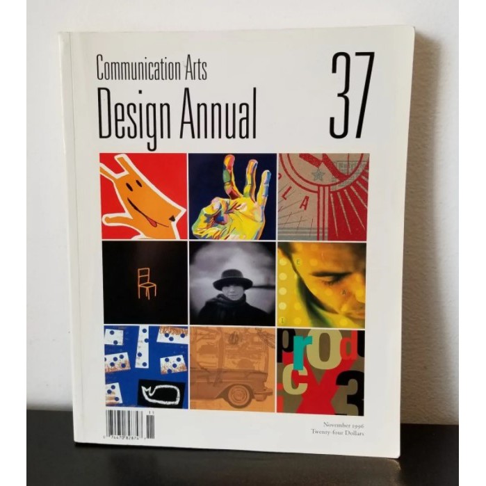 Livro Design Annual 37 - Communication Arts November 1996 Arte Anual Propaganda Inspiração Decoração
