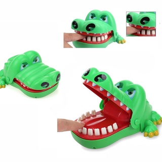 Crocodilo morde dedo jogo dentista