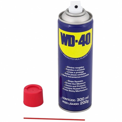 Óleo Lubrificante Desengripante multiuso 300 mL - WD-40