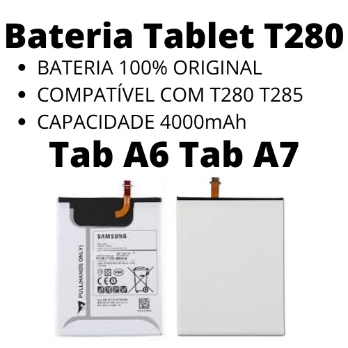 Bateria Original Tablet Tab A6 T280 A7 T285 Eb-bt280aab