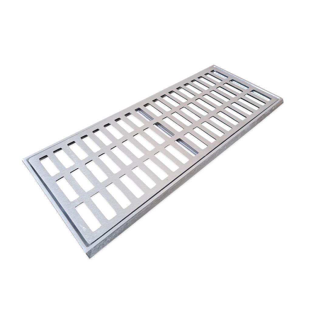 Ralo Grelha 20x40 Pluvial C/ Suporte