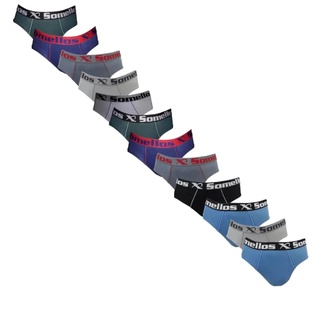 Cueca Tradicional - Kit 12 Cuecas - Slip