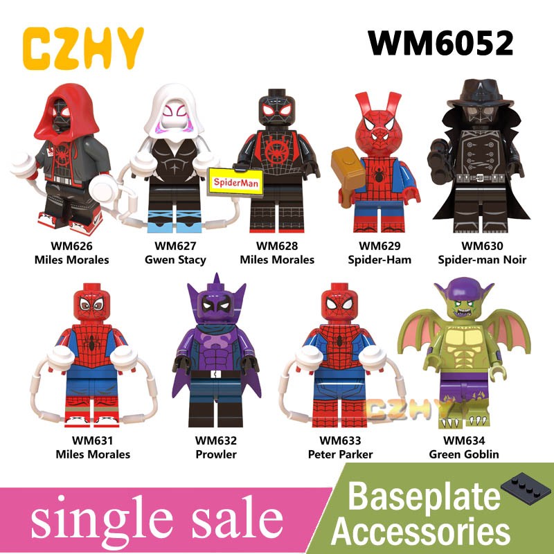 Mini Figuras Homem-Aranha Super-Heróis Wm6052