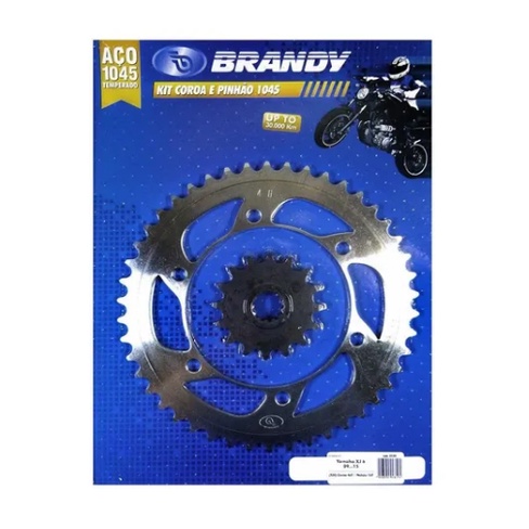 Kit Coroa Pinhao Yamaha Xj 6 2009 Ate 2015 Brandy 2139