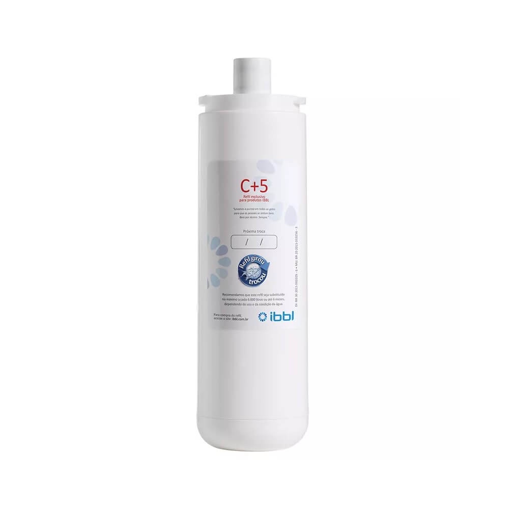 Refil Filtro Purificador IBBL C+5 Original para Modelos FR600, Expert, Evolux e PDF