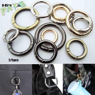 Um 5 / 10 Peças 25 / 33 / 35mm Ganchos De Liga De Zinco De Alta Qualidade Primavera Com Fivelas Mosquetão / Bolsas / Multicolor