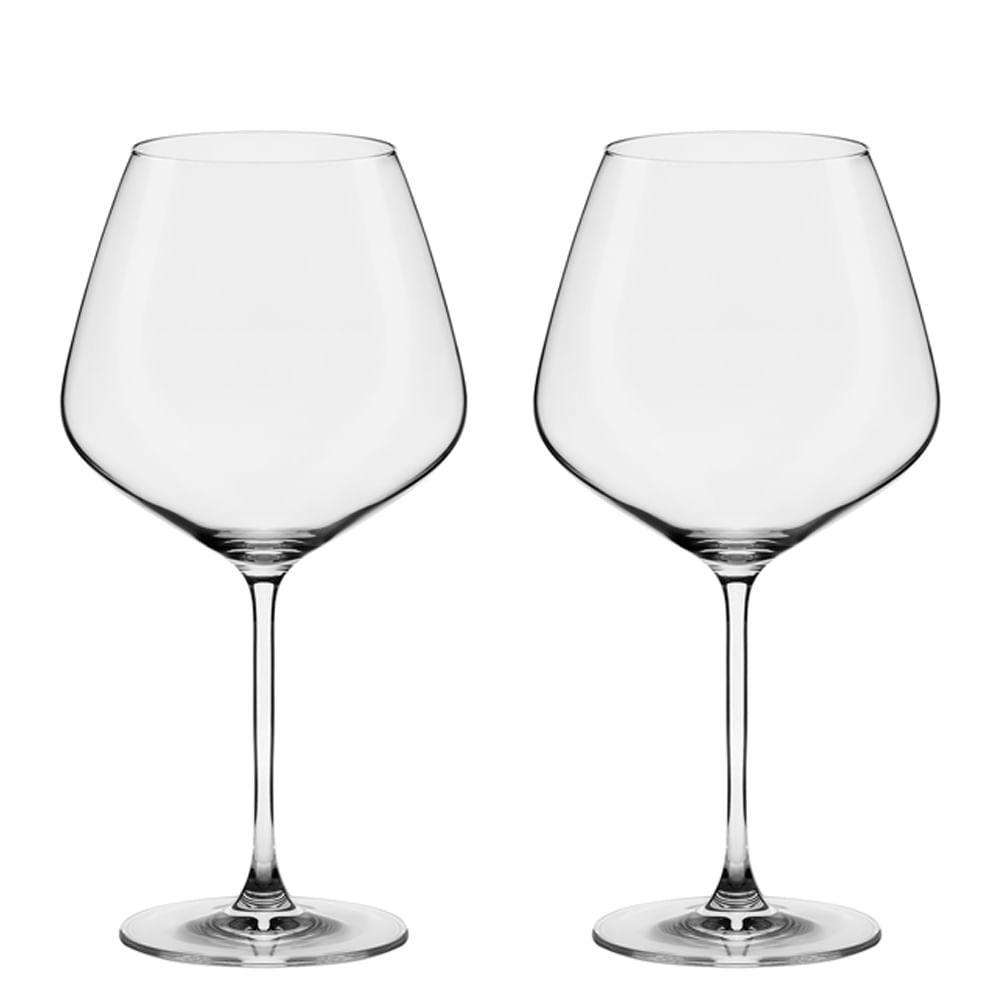 Conjunto de 2 Taças de Cristal Bourgogne 950ml Athenas Classic