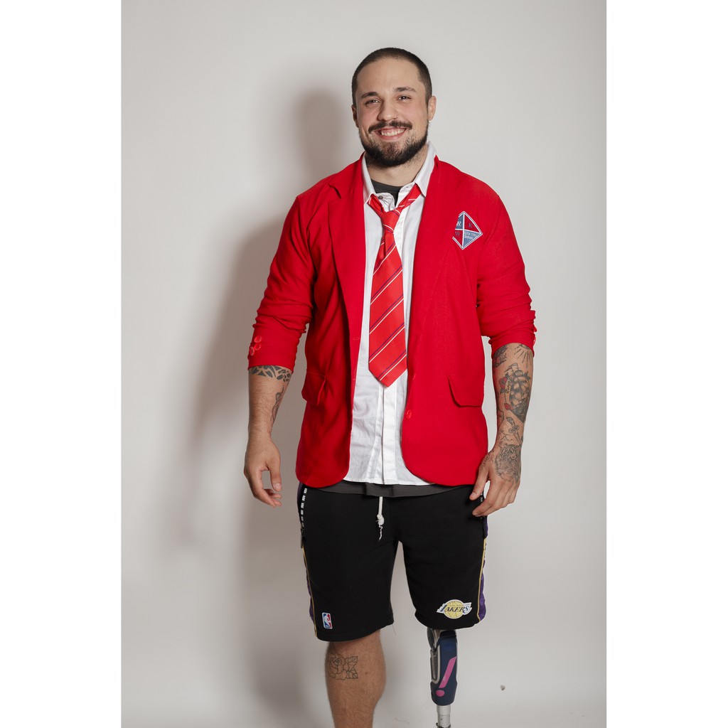Blazer Rebelde Masculino - Vermelho