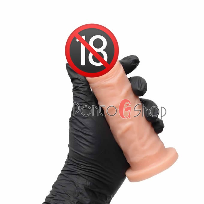 Pênis de Borracha Realístico Consolo Dildo Macio com Veias em Oferta na Shopee