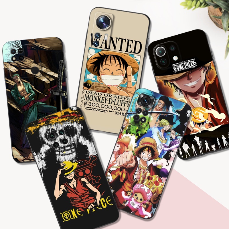 Capa Para Xiaomi Redmi Note 11 Pro PLUS + 11S 5G 4G mi 11i india Versão Do Telefone One Piece Luffy Zoro Choppe anime