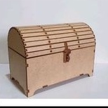 Baú Porta Jóias em MDF 3 mm em Oferta na Shopee