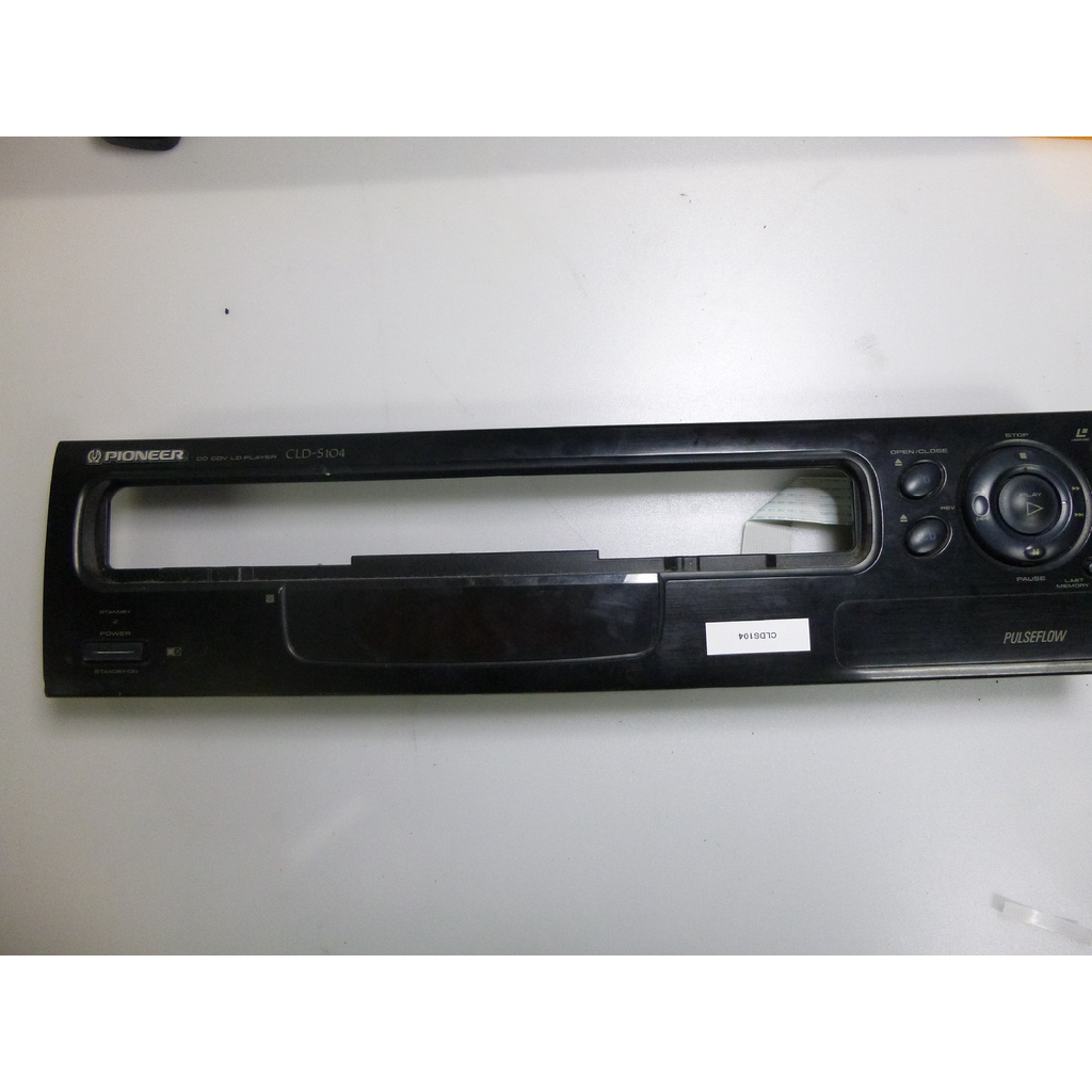 frontal tocador de cd pioneer cld s104 / cld-s104