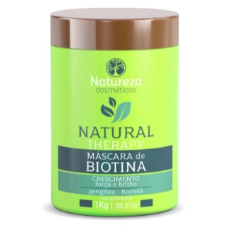 MÁSCARA DE BIOTINA 1 KG - NATUREZA COSMÉTICOS em Oferta na Shopee