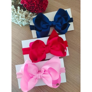 Faixa infantil no Laço Boutique/ Na meia de seda em Oferta na Shopee