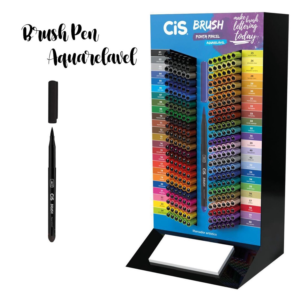 caneta-brush-pen-cis-aquarel-vel-marcador-unidade-shopee-brasil