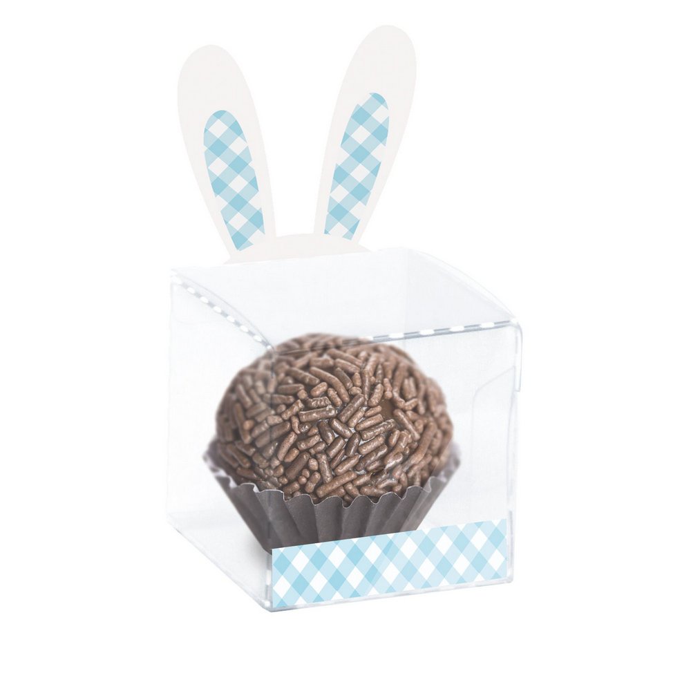 Caixa Clean 1 Doce Páscoa Soft Azul - 10 uni Cromus Rizzo - Home & Living