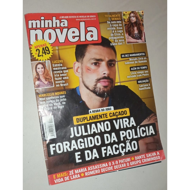 Revista Minha Novela Dezembro 2015 Lucero Dez Mandamentos