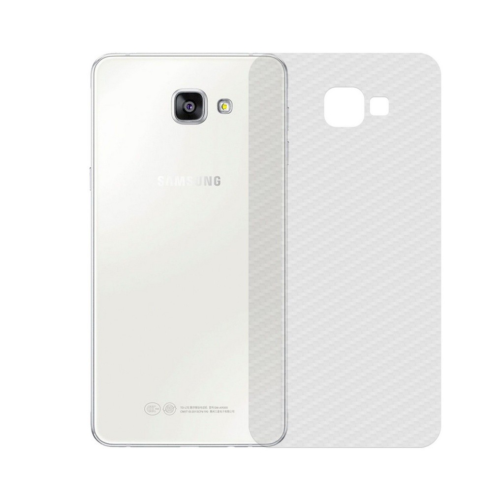 Película Traseira de Fibra de Carbono Transparente para Samsung Galaxy A9 - Gshield