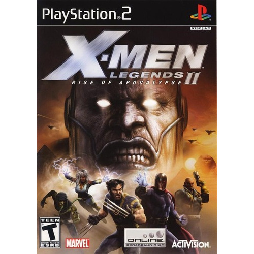Jogo X-men Legends Ii Rise Of Apocalypse Ps2 Patch