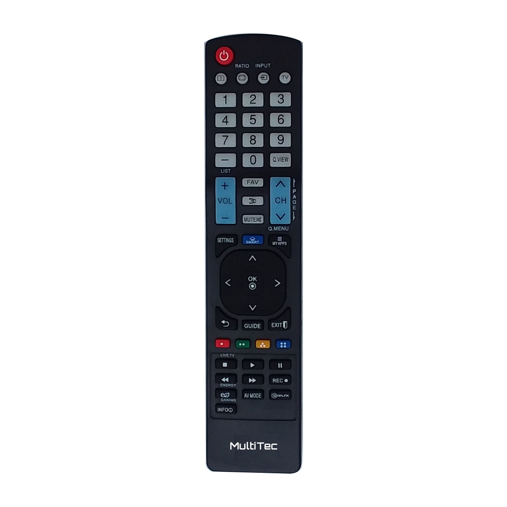 Controle Remoto Compatível Com LG Smart Modelo 3d 32LV3700 42LV3700 47LV3700