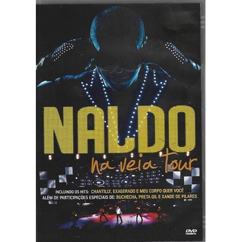 Naldo - Na Veia Tour - Dvd - Original