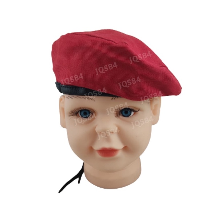 Boina Cap Estilo Militar Tático Infantil para Crianças 5 Até 10 Anos Ajuste de Cordinha