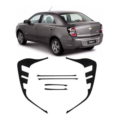 Par Aplique Mascara Negra Lanterna Cobalt 12 2013 2014 2015