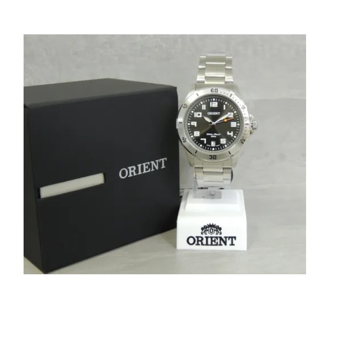 Relógio Orient Masculino Aço Modelo MBSS1155A G2SX