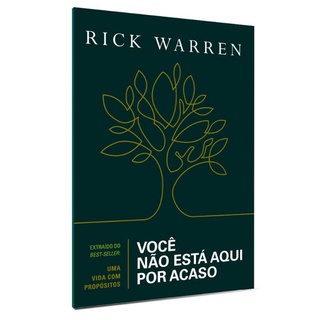 Você Não Está Aqui Por Acaso - Livreto - Editora Vida