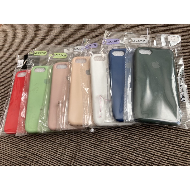 Capa Silicone Aveludada 6 6S 7 8 6PLUS 7PLUS X XS XR capa case silicone cover silky proteção de câmera cores aveludadas e fechada em baixo