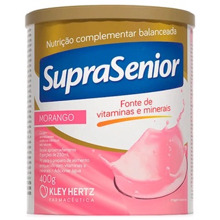 Suprasenior 400g - Concorrente Ensure / Sustagem / Nutren Morango