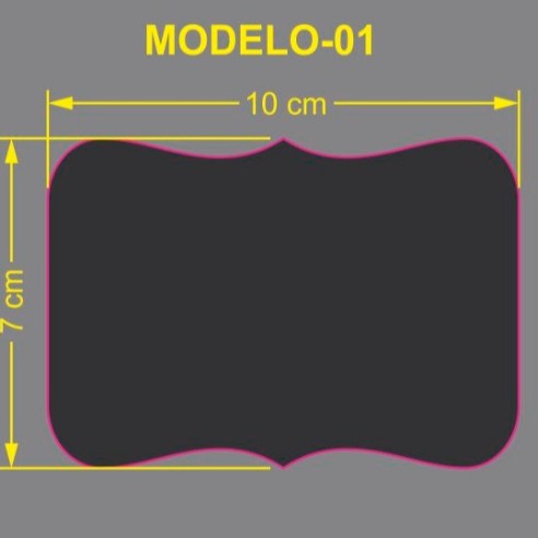 Lousa Adesiva Para Vidros Medidas 10cm X 7cm Ja Acompanha O Giz Acompanha Uma Unidade