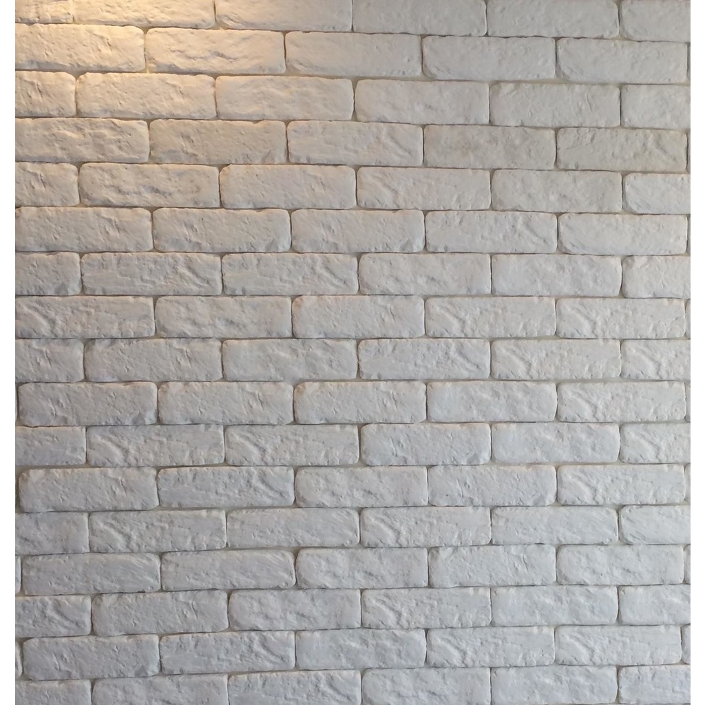 Forma 3d Gesso Molde 3d 5 Tijolinho Rúsitico ABS Molde para gesso/cimento/concreto