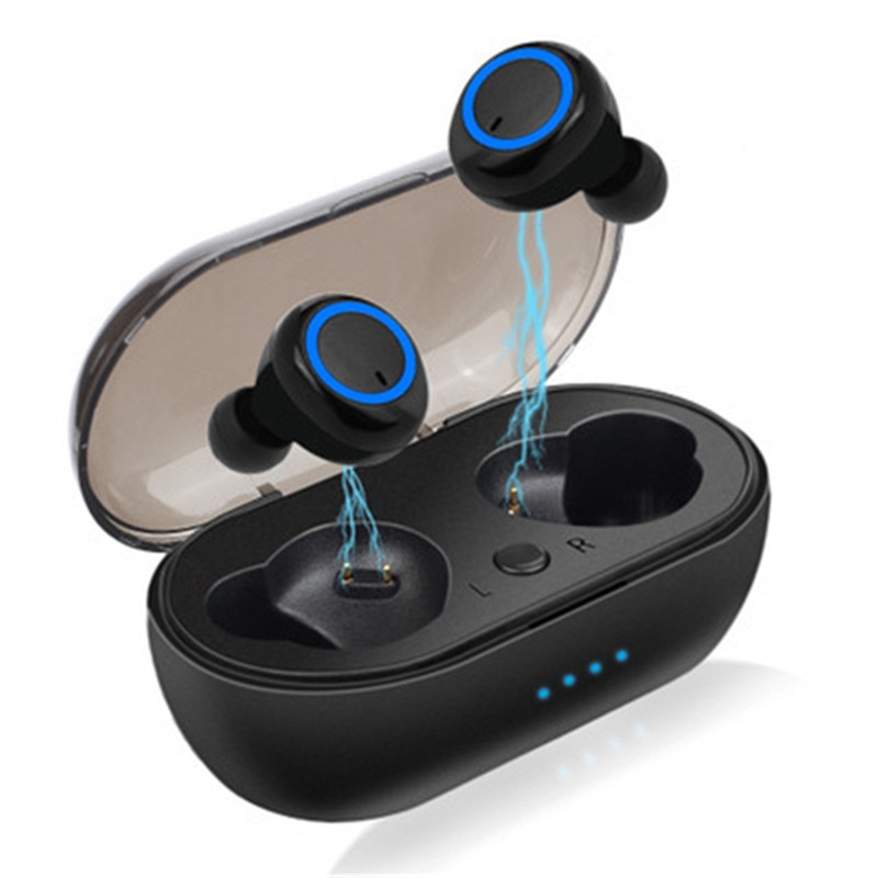 Fone De Ouvido Sem Fio Bluetooth V Headphone Earbud Esportivo Com Microfone Headset Para