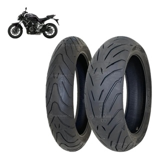 Par Pneu Para Hornet 600 Pirelli 180/55-17 +120/70-17