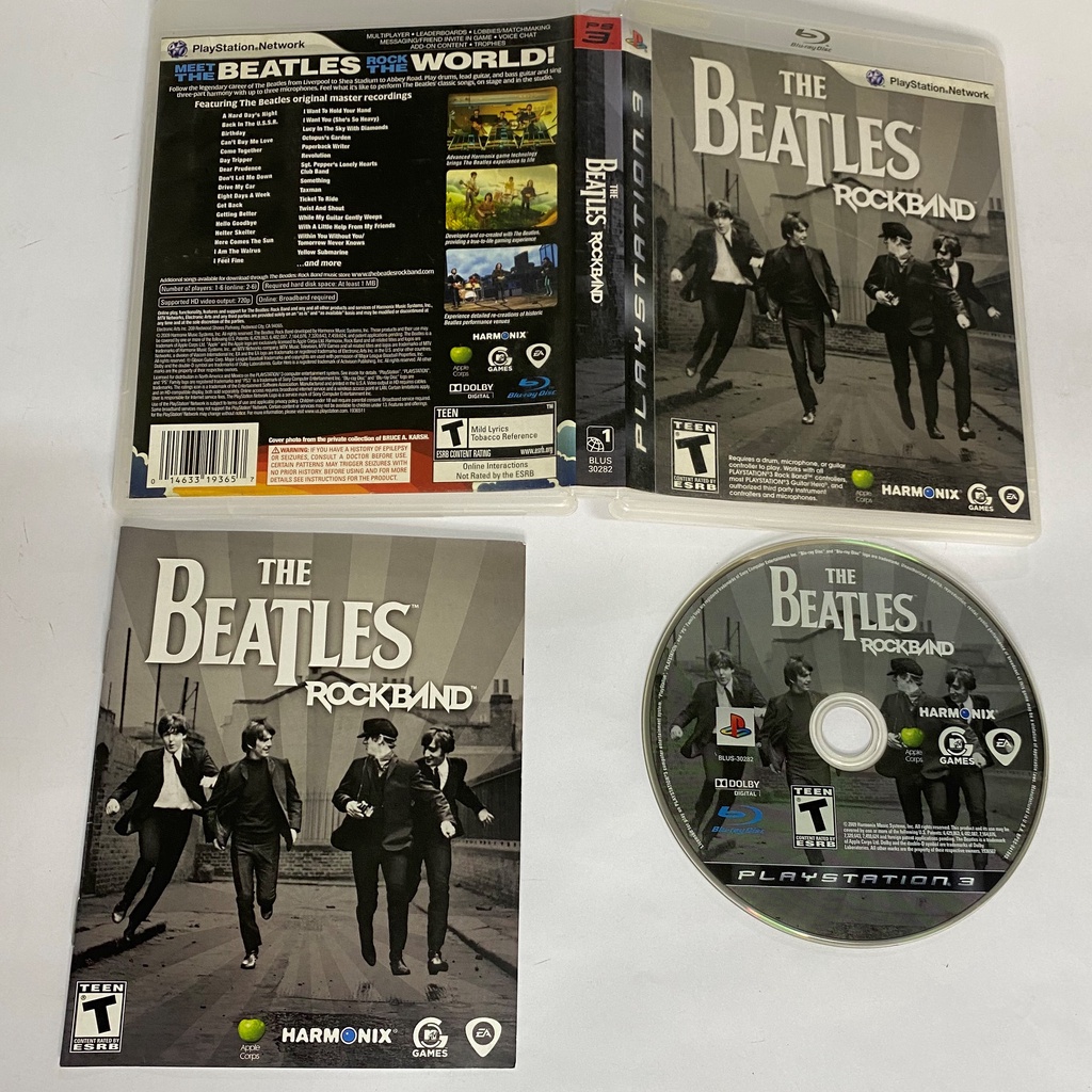 Jogo para PS3 The Beatles  Rockband Original Mídia Física